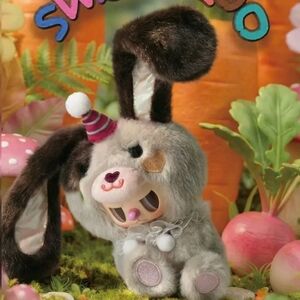 Rebel Bear Sweet Zoo Series Plush NIB - Hopey